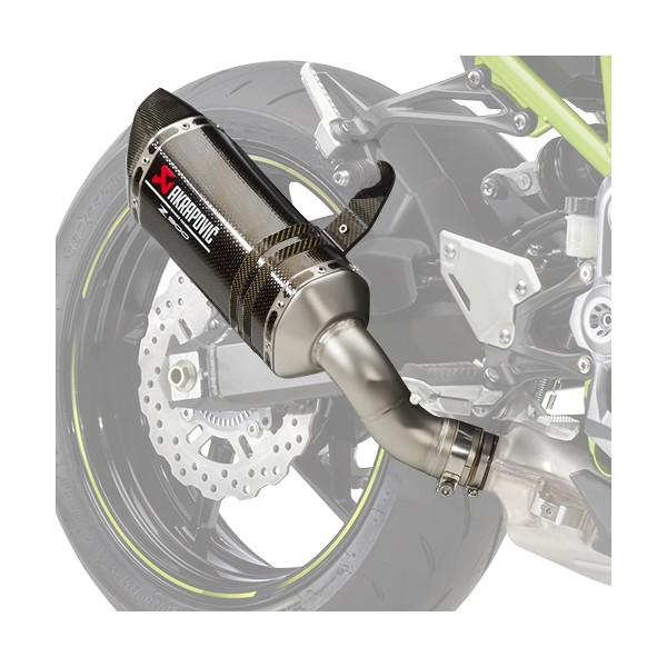 Kawasaki Akrapovic Carbon Sports Exhaust Kit